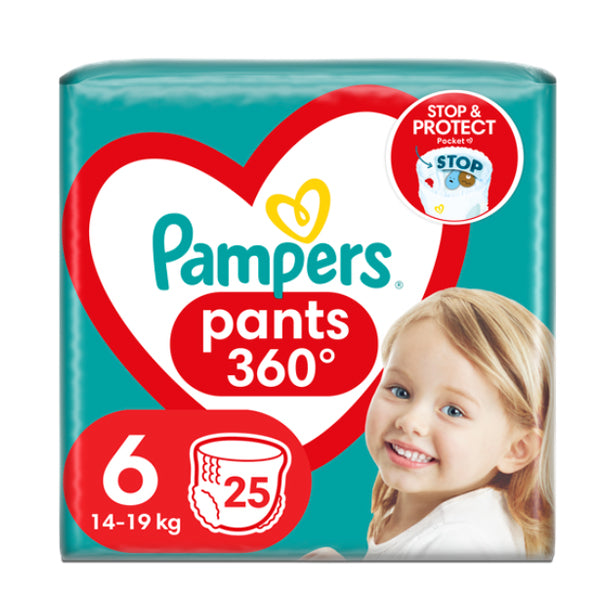 PAMPERS PANTS Νο6 - (25τεμ.) (14-19kg) (VP)