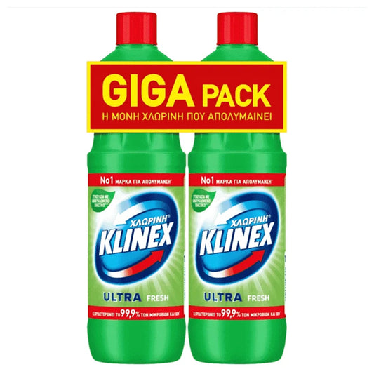 KLINEX ΧΛΩΡΙΝΗ ΠΑΧΥΡΕΥΣΤΗ (2x1250ml) - (FRESH)
