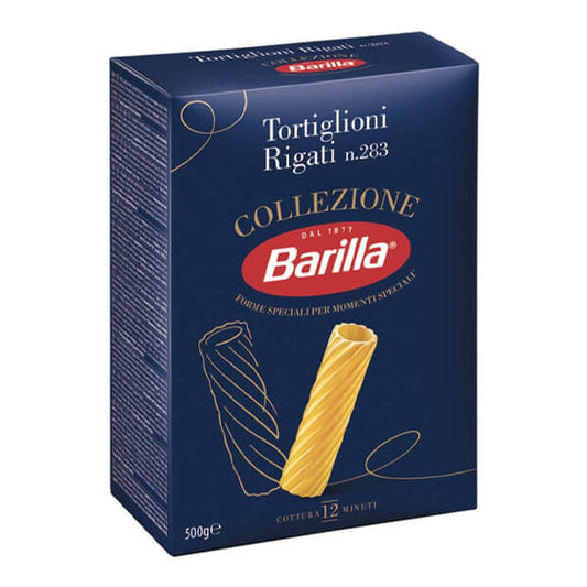 BARILLA 500gr. - No 283 (TORTIGLIONI RIGATI)