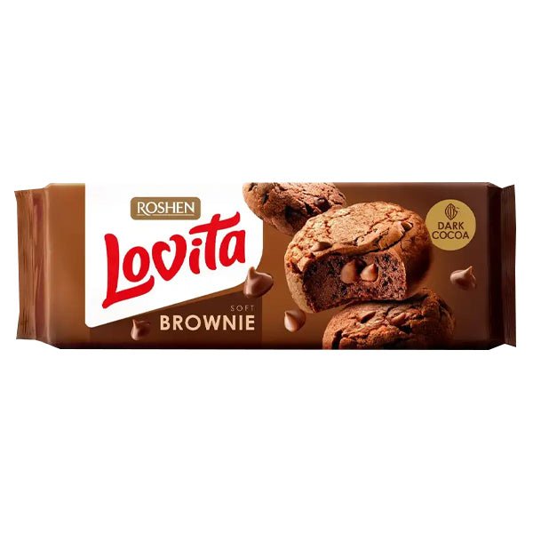 ROSHEN LOVITA BROWNIE COOKIES 152gr - (ΚΑΚΑΟ)