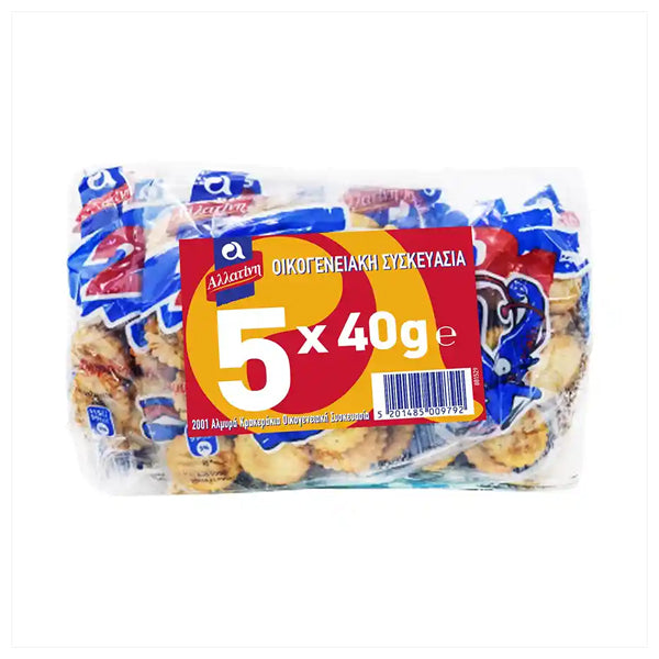 ΑΛΛΑΤΙΝΗ ΑΛΜΥΡΑ ΣΝΑΚ 2001 200gr. - (ΟΙΚΟΓΕΝΕΙΑΚΗ ΣΥΣΚΕΥΑΣΙΑ) (5x40gr.)