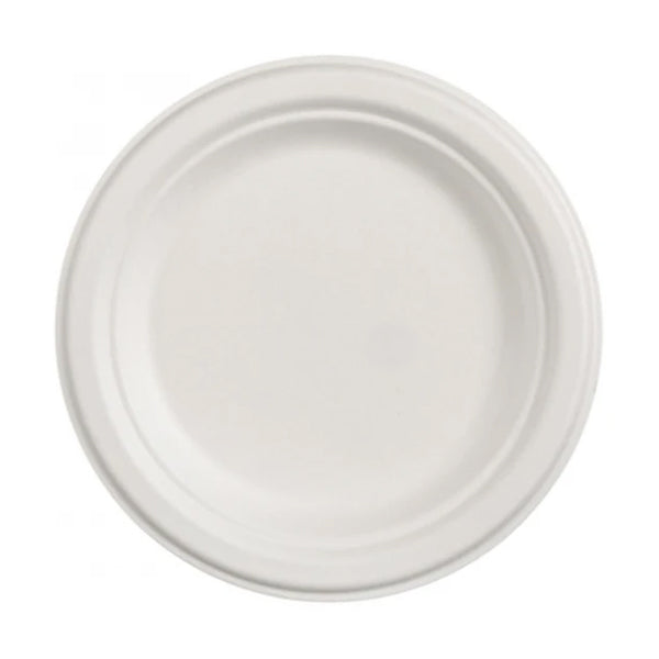 LUX BIO ΠΙΑΤΑ ΖΑΧΑΡΟΚΑΛΑΜΟΥ ΧΑΡΤΙΝΑ 9" (23cm) - (50τεμ.)