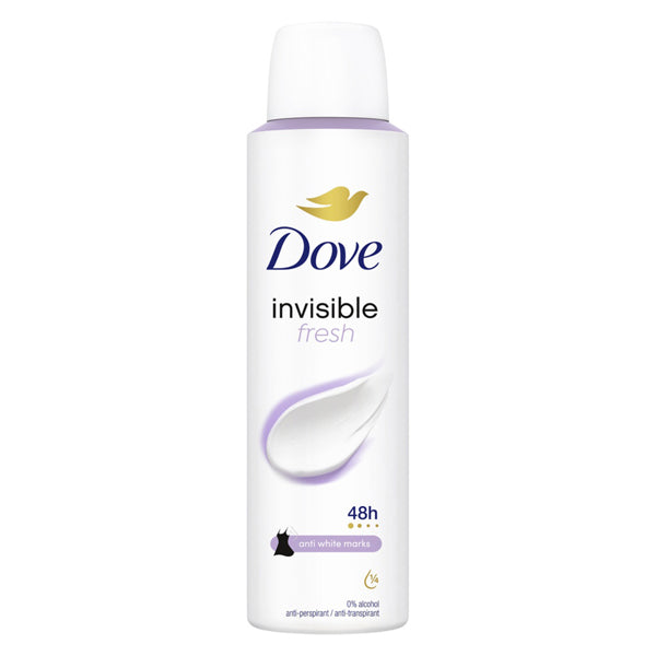 DOVE DEO SPRAY 150ml - (INVISIBLE FRESH)