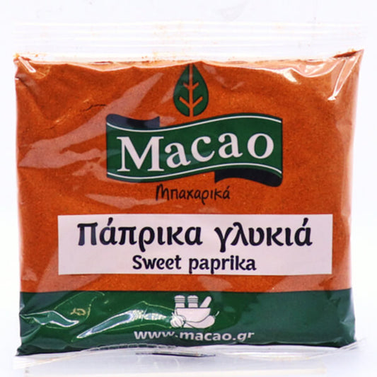 MACAO ΠΑΠΡΙΚΑ 50gr. - (ΓΛΥΚΙΑ)