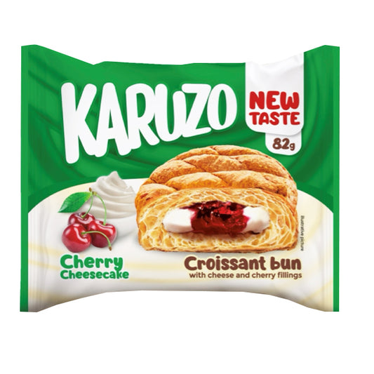 KARUZO ΚΡΟΥΑΣΑΝ BUN 82gr - (CHEESECAKE ΚΕΡΑΣΙ)