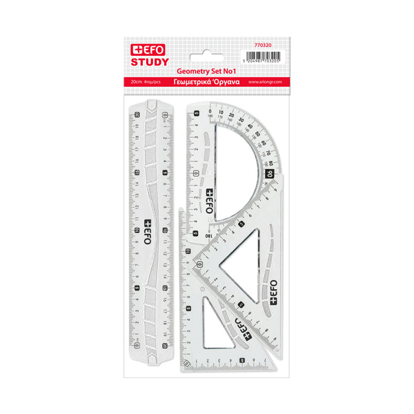EFO ΓΕΩΜΕΤΡΙΚΑ ΟΡΓΑΝΑ 20cm (4τεμ.) (770320)