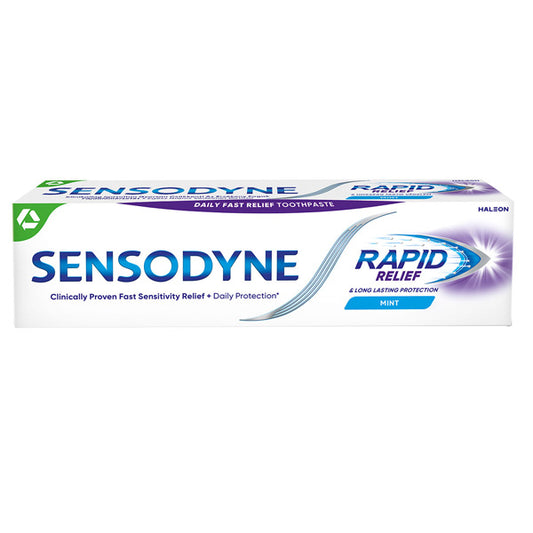 SENSODYNE RAPID RELIEF 75ml - (MINT) (ΟΔΟΝΤΟΚΡΕΜΑ)