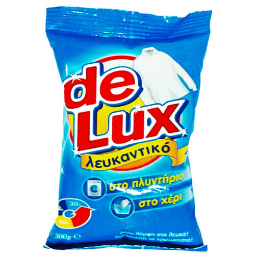 DE LUX ΛΕΥΚΑΝΤΙΚΟ ΣΚΟΝΗ 300gr.