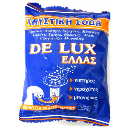 DE LUX ΑΠΟΦΡΑΚΤΙΚΟ ΣΩΛΗΝΑ 900gr. - (ΣΟΔΑ ΚΑΥΣΤΙΚΗ)