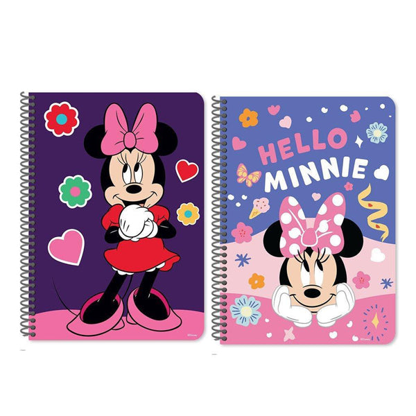 ΤΕΤΡΑΔΙO ΣΠΙΡΑΛ 17Χ25 2ΘΕΜ 60Φ MINNIE 2ΣΧ