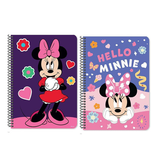 ΤΕΤΡΑΔΙO ΣΠΙΡΑΛ 17Χ25 2ΘΕΜ 60Φ MINNIE 2ΣΧ