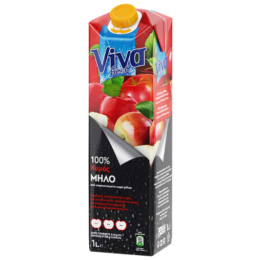 VIVA 1lit - (ΜΗΛΟ ΦΥΣΙΚΟΣ ΧΥΜΟΣ)
