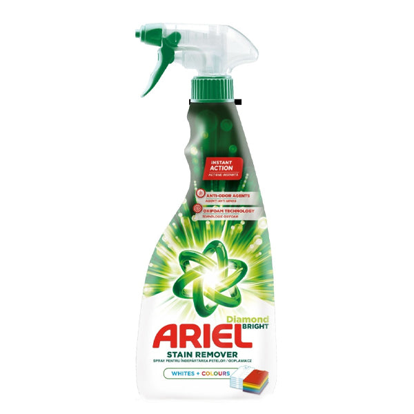 ARIEL ΕΝΙΣΧΥΤΙΚΟ ΠΛΥΣΗΣ SPRAY 750ml - (DIAMOND BRIGHT)