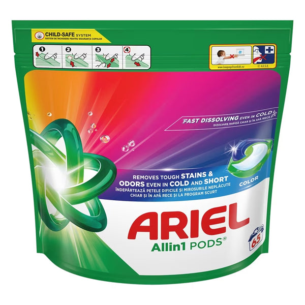 ARIEL PODS ALL IN 1 (65τεμ.) - (COLOR)