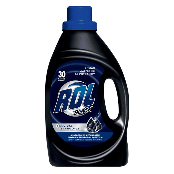 ROL ΥΓΡΟ ΠΛΥΝΤΗΡΙΟΥ 30μεζ (1440ml) - (BLACK)