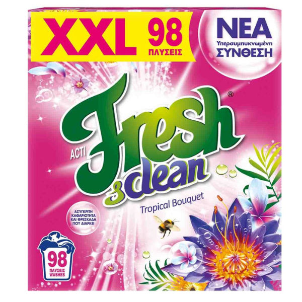ACTIFRESH & CLEAN ΣΚΟΝΗ ΠΛΥΝΤΗΡΙΟΥ 4.120gr (98μεζ.)