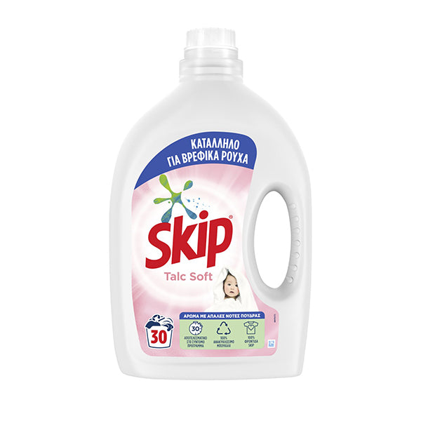 SKIP ΥΓΡΟ 30μεζ. (1,50 lit) - (TALC SOFT)