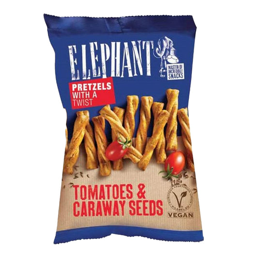 ELEPHANT TWISTED PRETZEL 80gr. - (ΝΤΟΜΑΤΑ & ΣΠΟΡΟΙ ΚΥΜΙΝΟ)