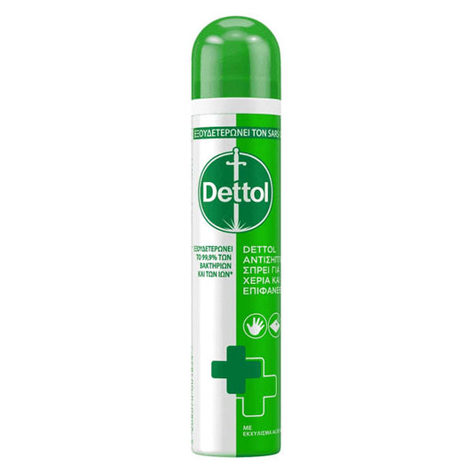 DETTOL SPRAY 90ml - (2 ΙΝ 1)