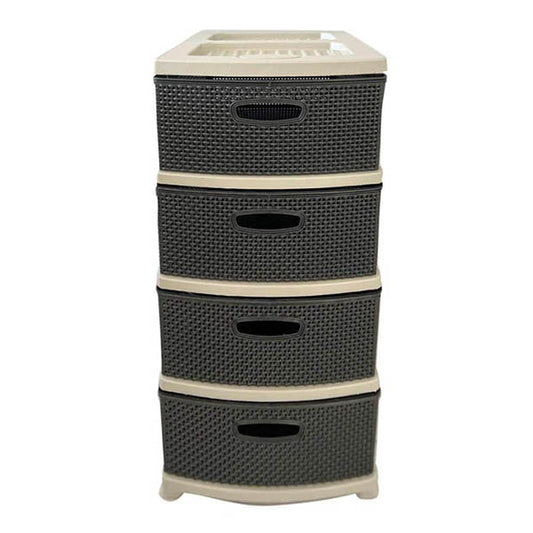 DR/HN/BG ΠΛΑΣΤΙΚΗ ΣΥΡΤΑΡΙΕΡΑ 4 ΘΕΣΕΩΝ "HONEYCOMB" ΜΠΕΖ