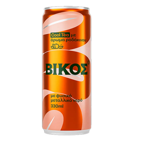 ΒΙΚΟΣ COOL TEA ΚΟΥΤΙ 330ml - (ΡΟΔΑΚΙΝΟ)