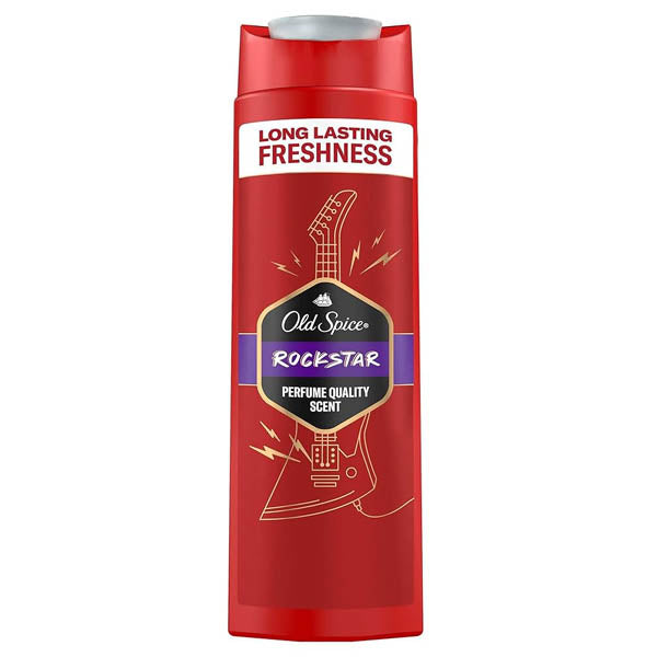 OLD SPICE SHOWER GEL 400ml - (ROCKSTAR)