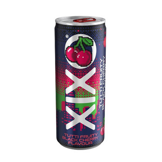 XIXO CARBONATED 250ml (TUTTI FRUTTI) (BLACK CHERRY)