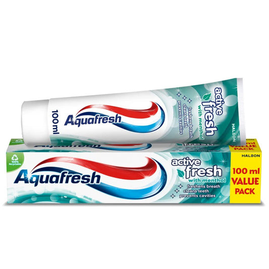 AQUAFRESH 100ml - (ACTIVE FRESH) (ΟΔΟΝΤΟΚΡΕΜΑ)