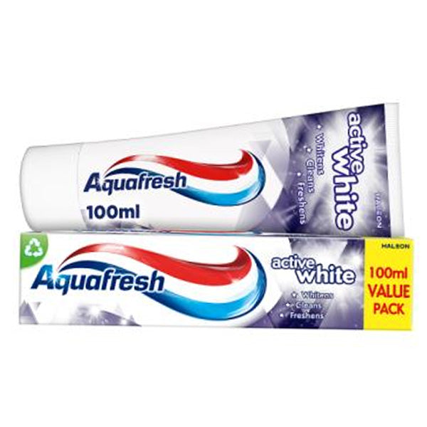 AQUAFRESH 100ml - (ACTIVE WHITE) (ΟΔΟΝΤΟΚΡΕΜΑ)