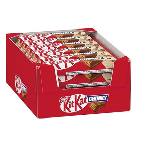 KIT KAT ΣΟΚΟΛΑΤΑ 24x40gr (CHUNKY FUNKY)