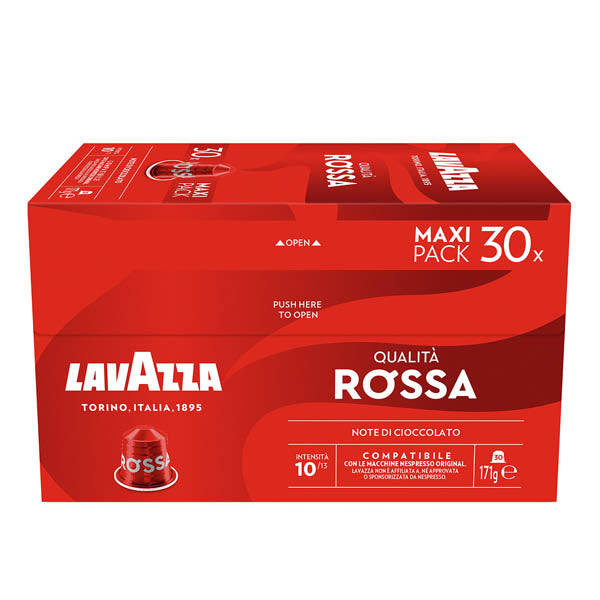 LAVAZZA CAPS NESPRESSO (30τεμ.) - (QUALITA ROSSA)