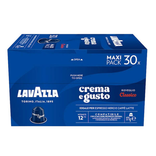LAVAZZA CAPS NESPRESSO (30τεμ.) - (CREMA GUSTO)