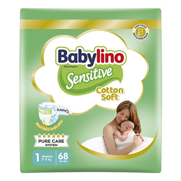BABYLINO ΠΑΝΑ SENSITIVE No 1 (2-5kg) - (68τεμ.)