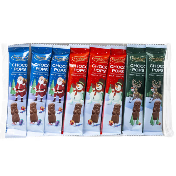 ΧΡΙΣΤΟΥΓΕΝΝΙΑΤΙΚΟ ΓΛΕΙΦΙΤΖΟΥΡΙ ΣΟΚΟΛΑΤΑΣ (8x15gr.)