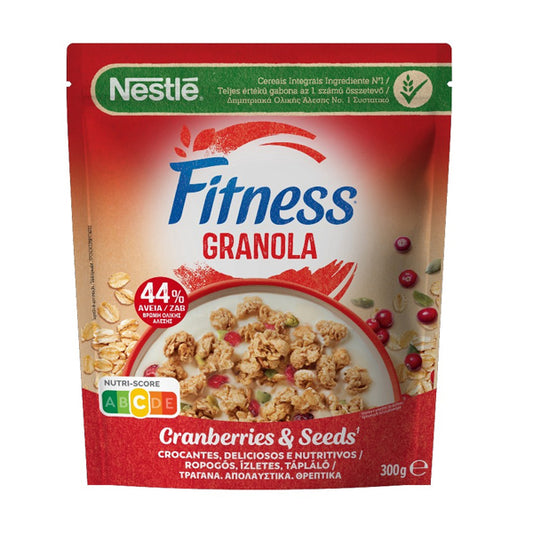 FITNESS GRANOLA CRAN CerBag 300g x14 N5TF GR