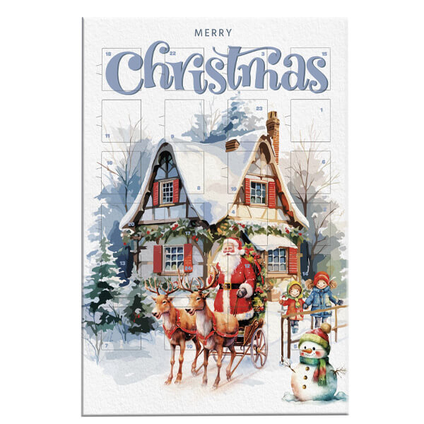 ΧΡΙΣΤΟΥΓΕΝΝΙΑΤΙΚΟ ΗΜΕΡΟΛΟΓΙΟ ΜΕ ΣΟΚΟΛΑΤΑΚΙΑ 50gr.