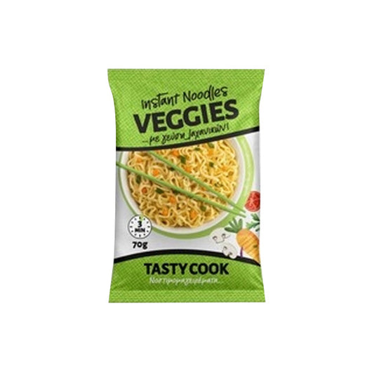 TASTY COOK NOODLES 70gr. - (ΛΑΧΑΝΙΚΩΝ)