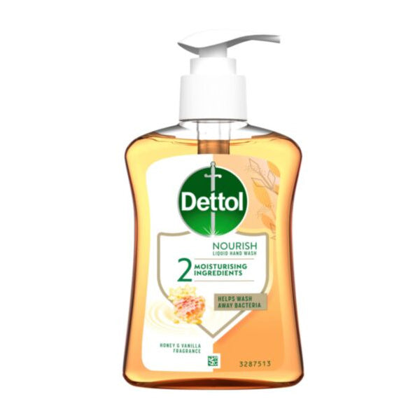 DETTOL ΚΡΕΜΟΣΑΠΟΥΝΟ 250ml - (ΜΕΛΙ & ΒΑΝΙΛΙΑ)