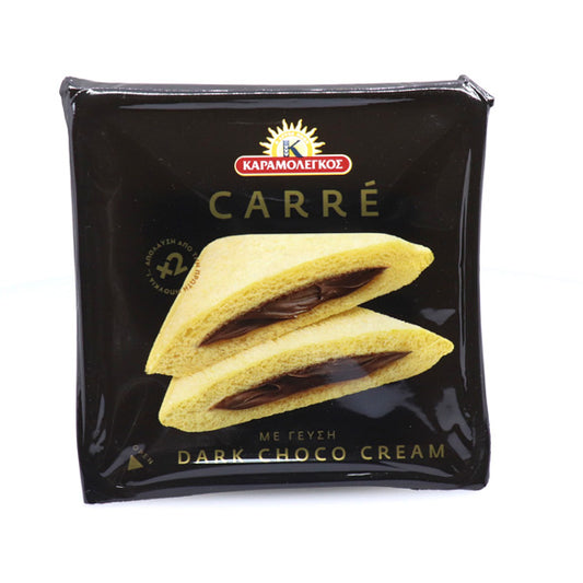 ΚΑΡΑΜΟΛΕΓΚΟΣ CARRE 100gr. (DARK CHOCO CREAM)