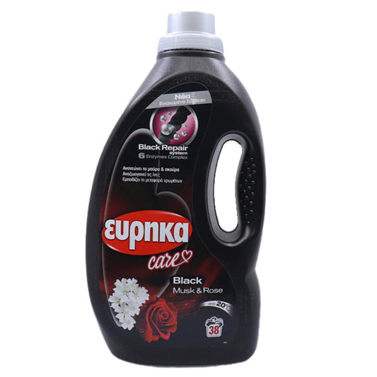 ΕΥΡΗΚΑ BLACK CARE 1,52lit 38μεζ. (MUSK & ROSE)