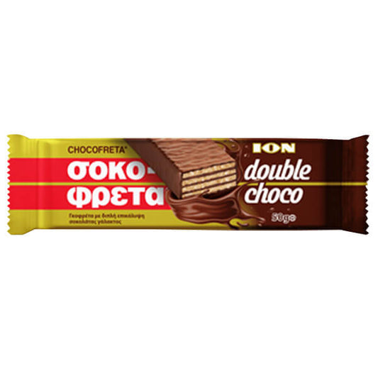ΙΟΝ ΣΟΚΟΦΡΕΤΑ DOUBLE CHOCO (16x50gr) - (8024)