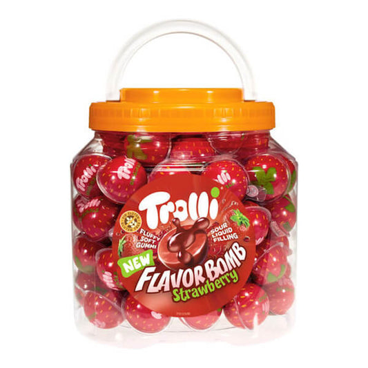 TROLLI ΖΑΧΑΡΩΤA STRAWBERRY BOMB (80x18,8gr)
