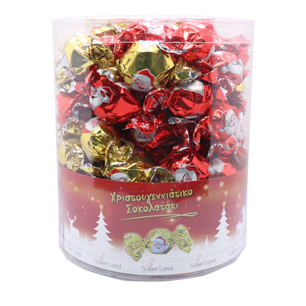 ΧΡΙΣΤΟΥΓΕΝΝΙΑΤΙΚΑ ΣΟΚΟΛΑΤΑΚΙΑ MIX 100τεμ. (ΒΑΖΟ)