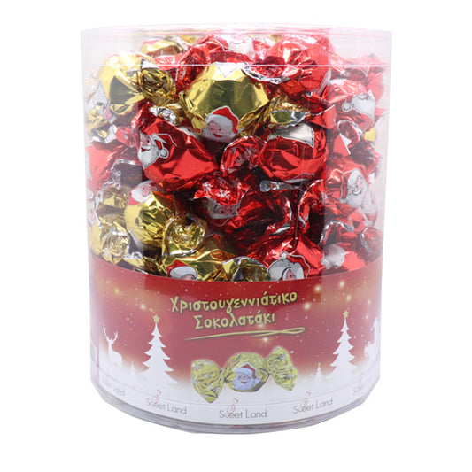 ΧΡΙΣΤΟΥΓΕΝΝΙΑΤΙΚΑ ΣΟΚΟΛΑΤΑΚΙΑ MIX 100τεμ. (ΒΑΖΟ)