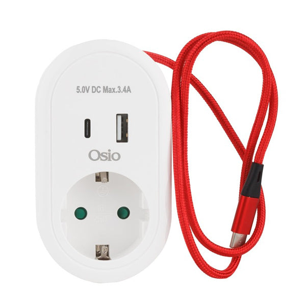 OSIO ΜΟΝΟΠΡΙΖΟ ΜΕ ΕΝΣΩΜΑΤΩΜΕΝΟ ΚΑΛΩΔΙΟ OPS-3001