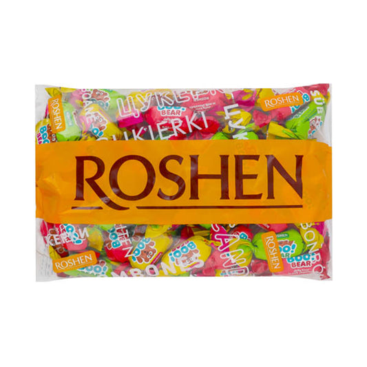 ROSHEN BOO! BEAR ΖΕΛΕΔΑΚΙΑ ΜΕ ΕΠΙΚΑΛΥΨΗ ΣΟΚΟΛΑΤΑΣ ΓΑΛΑΚΤΟΣ 1kg - (3 ΓΕΥΣΕΙΣ)