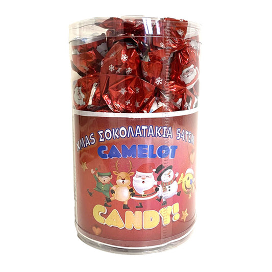 ΧΡΙΣΤΟΥΓΕΝΝΙΑΤΙΚΑ ΣΟΚΟΛΑΤΑΚΙΑ 54τεμ. - (ΒΑΖΟ)