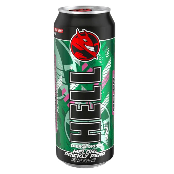 HELL ENERGY DRINK 500ml - (MELON PRICKLY PEAR)