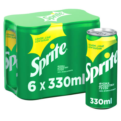 SPRITE ΚΟΥΤΙ 330ml (6 PACK)