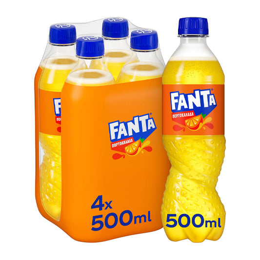 FANTA ΠΟΡΤΟΚΑΛΑΔΑ (4x500ml)